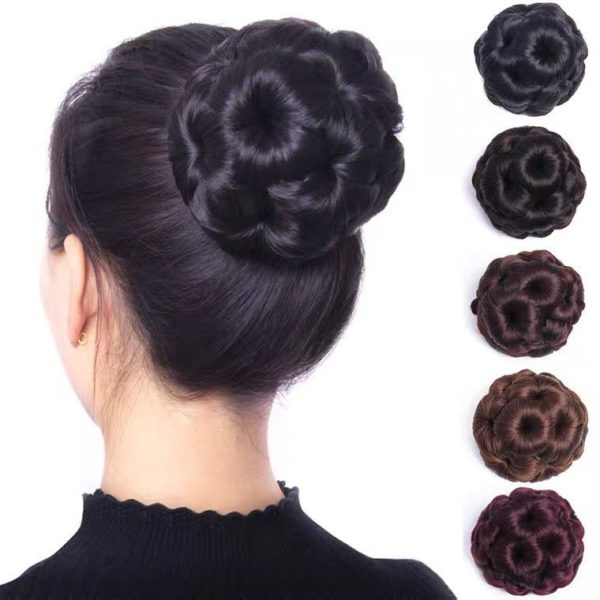 Chignon cheveux, anneau de perruque. Accessoires pour la coiffure