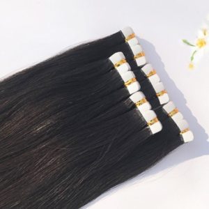 Extensions cheveux bandes adhésives. Les vrais cheveux naturels