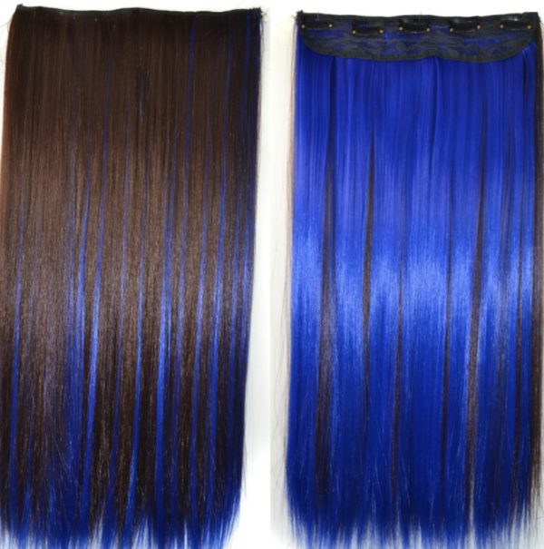 Extensions cheveux à clips. Film de blanchiment et de teinture des cheveux – Image 8