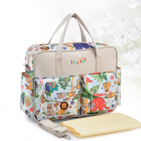 Sac à langer pour maman et bébé. Sac à couches multifonctionnel – Image 7