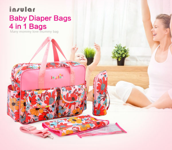 Sac à langer pour maman et bébé. Sac à couches multifonctionnel – Image 2