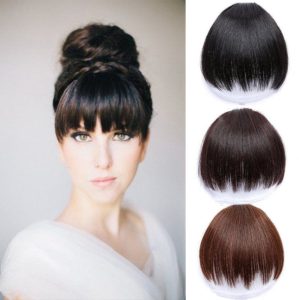 Frange de cheveux pour femmes