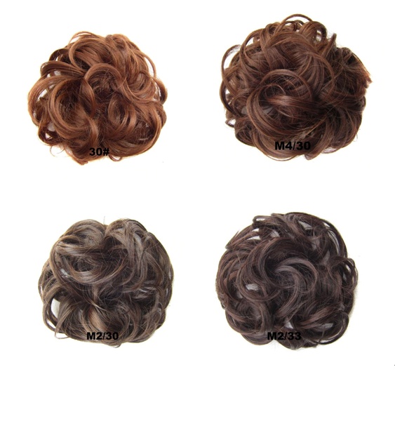 4 pièces. Chignons cheveux pour femmes. Accessoires pour la coiffure