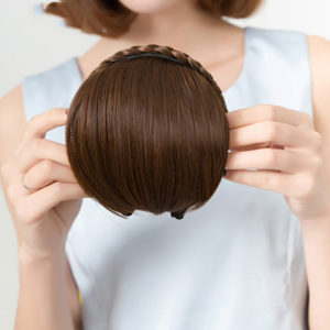 Frange de cheveux pour femmes