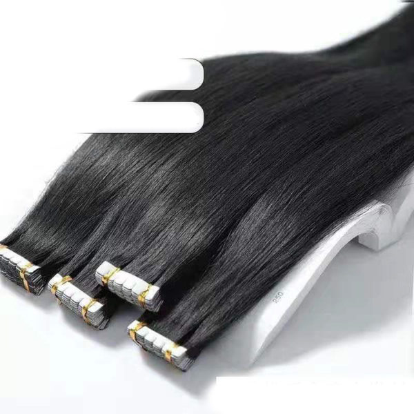 Extensions cheveux bandes adhésives. Les vrais cheveux naturels – Image 4