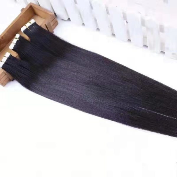 Extensions cheveux bandes adhésives. Les vrais cheveux naturels – Image 5