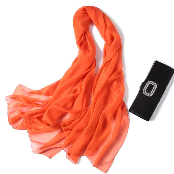 Foulard fin en soie pour femmes – Image 7
