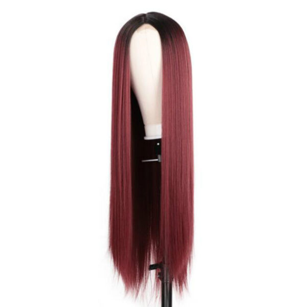 Perruque cheveux blonds longs pour femmes – Image 2
