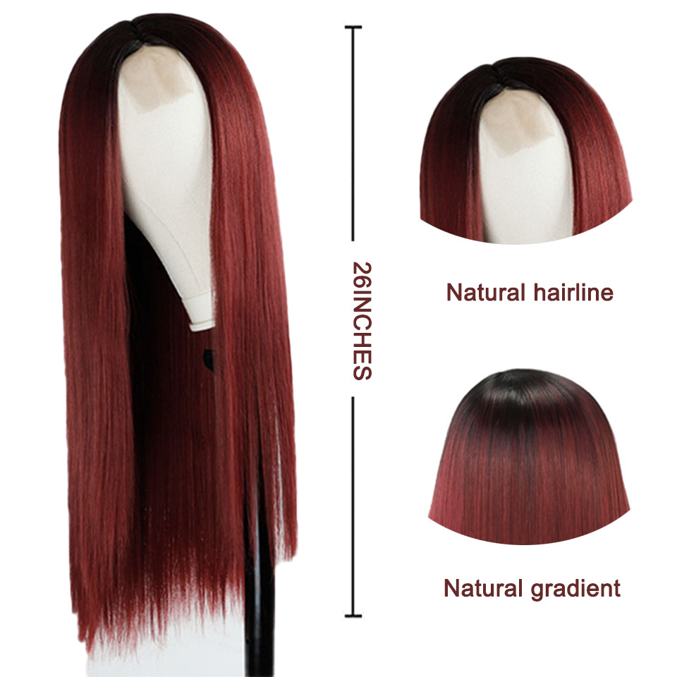 Perruque cheveux blonds longs pour femmes – Image 4