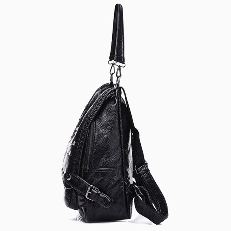 Sac à doc en cuir souple pour femmes – Image 2