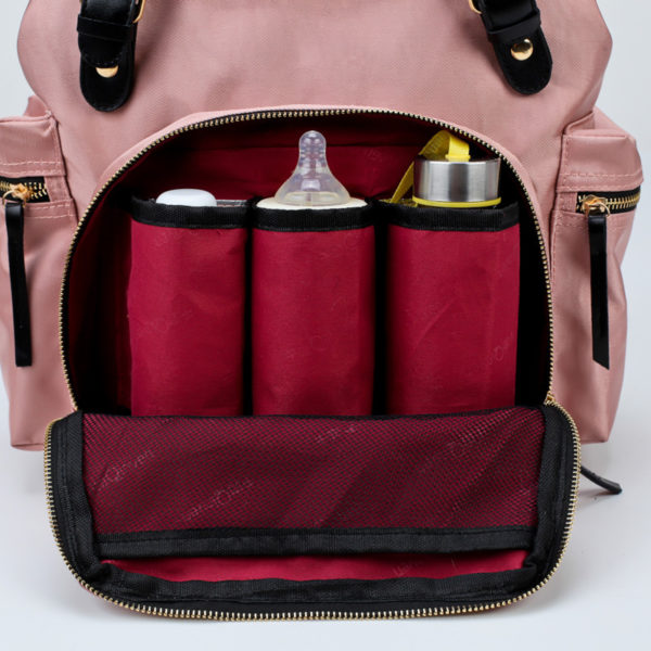 sac à langer multifonctionnel grande capacité. Sac à couches pour maman et bébé – Image 2