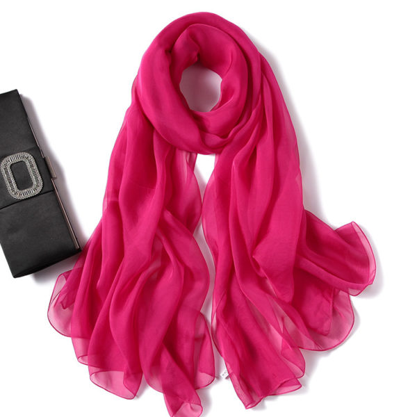 Foulard fin en soie pour femmes – Image 2