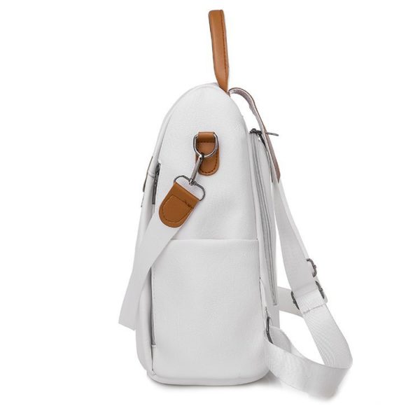 Sac à dos en cuir grande capacité pour femmes – Image 3