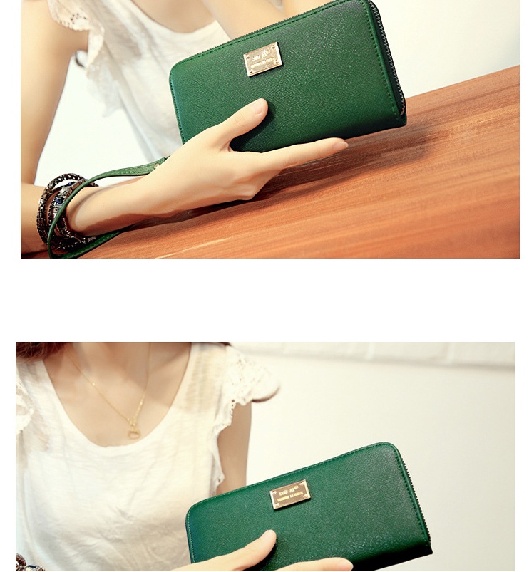 Pochette, portefeuille en cuir pour femmes – Image 3