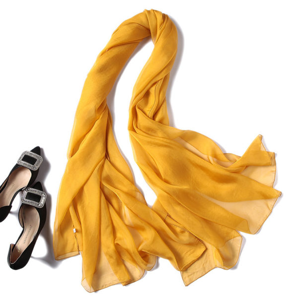 Foulard fin en soie pour femmes – Image 16