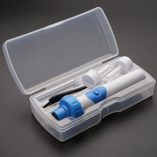 2 pièces. Bouchons d'oreilles électriques d'extraction de cérumen. Nettoyeurs d'oreilles – Image 4