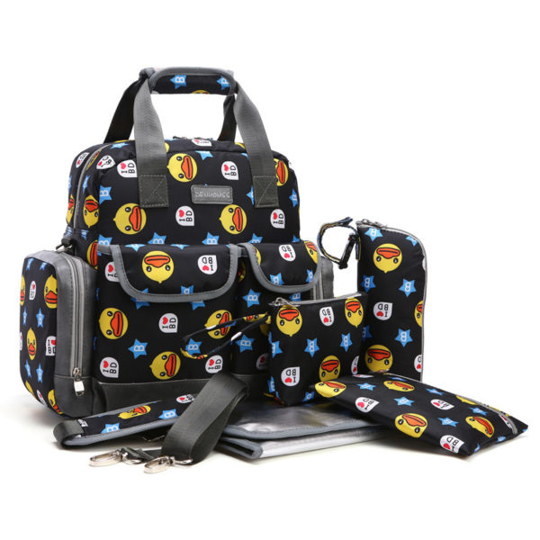 Sac à langer multifonctionnel grande capacité. Sac à couches pour maman et bébé