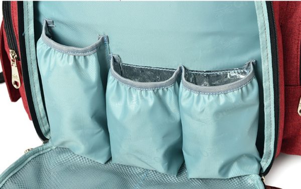 Sac à langer multifonctionnel grande capacité. Sac à couches. Sac à dos pour maman et bébé – Image 4