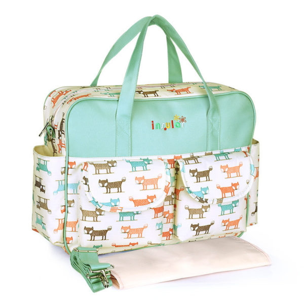 Sac à langer multifonctionnel grande capacité. Sac à couches pour maman et bébé – Image 6