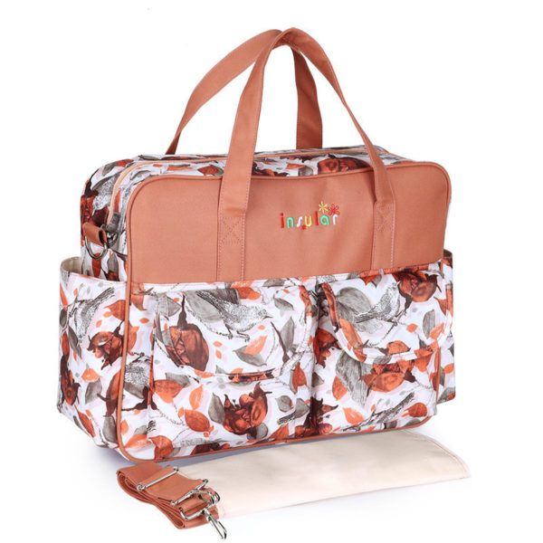 Sac à langer multifonctionnel grande capacité. Sac à couches pour maman et bébé – Image 2