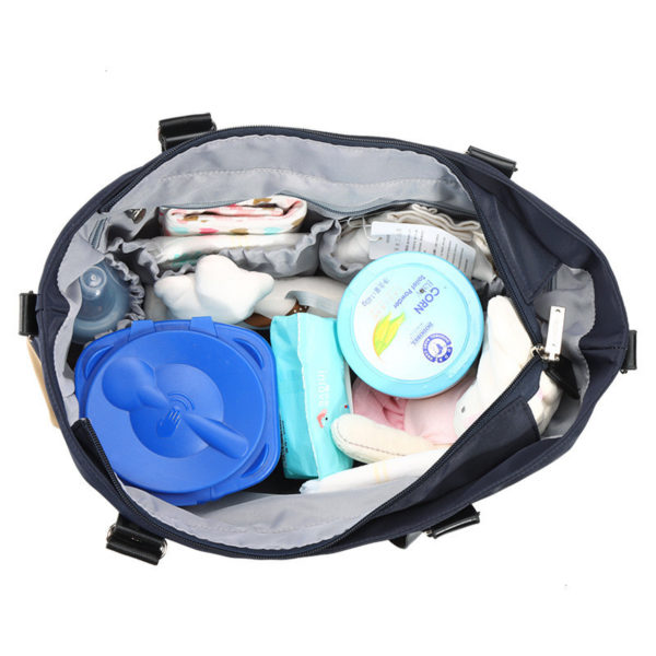 Sac à langer multifonctionnel grande capacité. Sac à couches pour maman et bébé – Image 5
