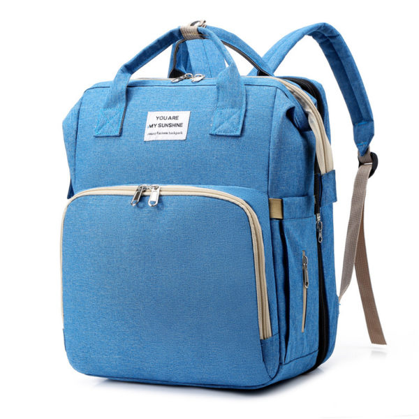 Sac à langer multifonctionnel grande capacité. Sac à couches. Sac à dos pour maman et bébé – Image 4