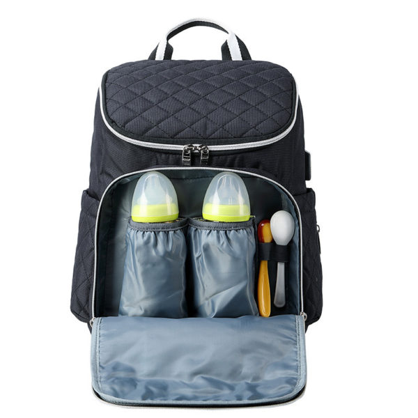 Sac à langer multifonctionnel grande capacité. Sac à couches. Sac à dos pour maman et bébé – Image 2