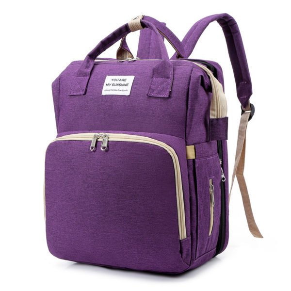 Sac à langer multifonctionnel grande capacité. Sac à couches. Sac à dos pour maman et bébé – Image 6