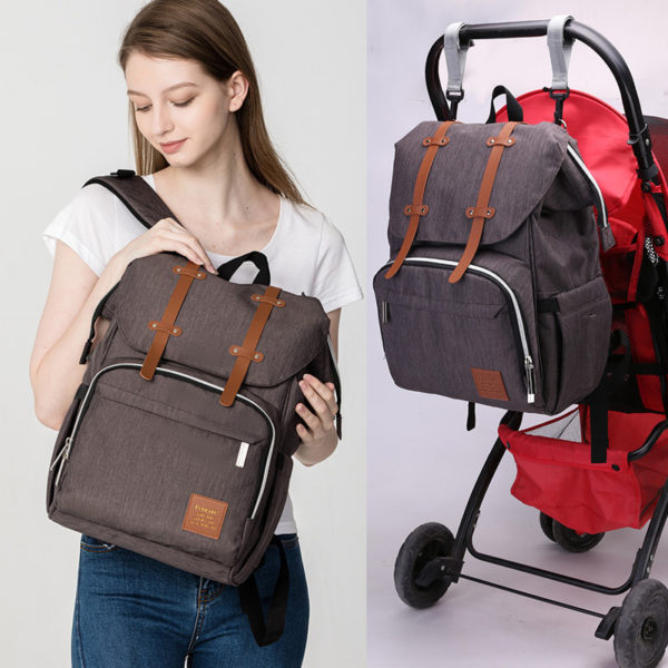 Sac à langer multifonctionnel grande capacité. Sac à couches pour maman et bébé