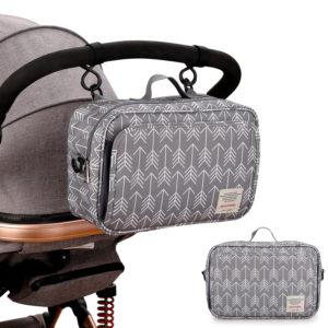 Sac de rangement étanche pour suspendre sur la poussette du bébé. Sac à langer. Sac à couches pour maman-bébé