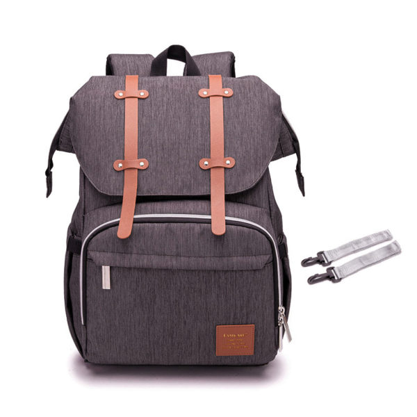 Sac à langer multifonctionnel grande capacité. Sac à couches pour maman et bébé – Image 5