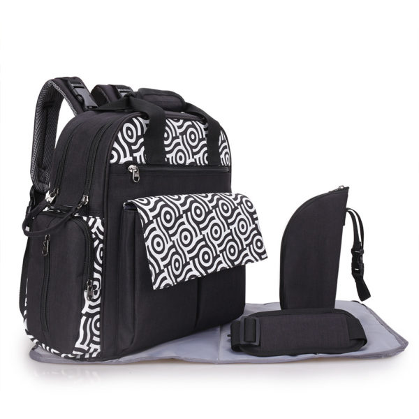 Sac à langer multifonctionnel grande capacité. Sac à couches pour maman et bébé
