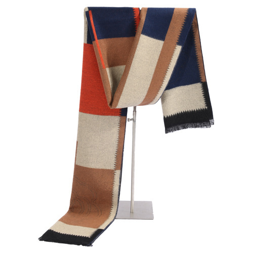 Echarpe chaude épaisseur supplémentaire pour hommes – Image 6