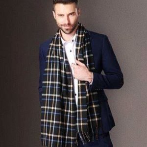 Longue écharpe en cachemire pour hommes