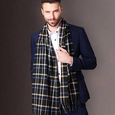 Longue écharpe en cachemire pour hommes