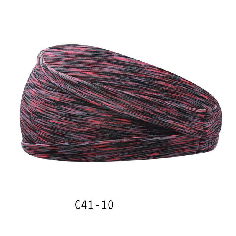 Bandeau absorbant la sueur couleur unie – Image 11