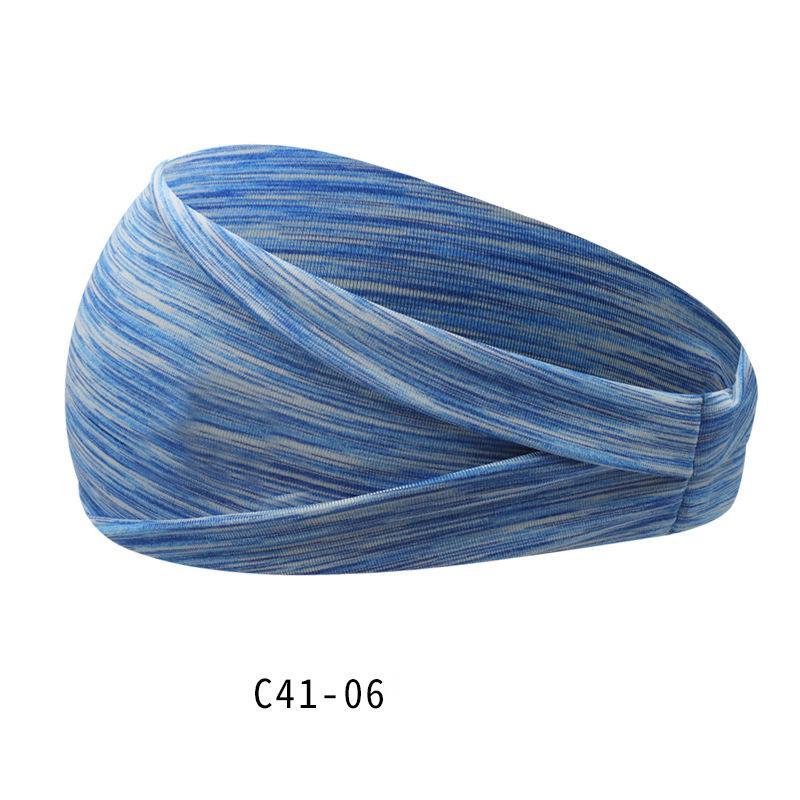 Bandeau absorbant la sueur couleur unie – Image 7