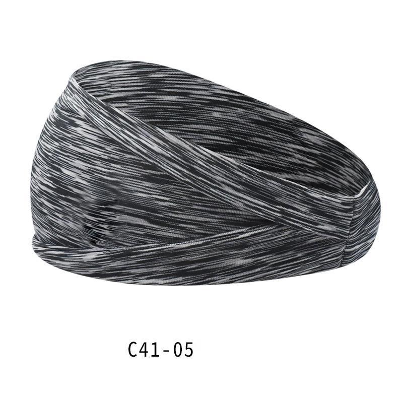 Bandeau absorbant la sueur couleur unie – Image 6