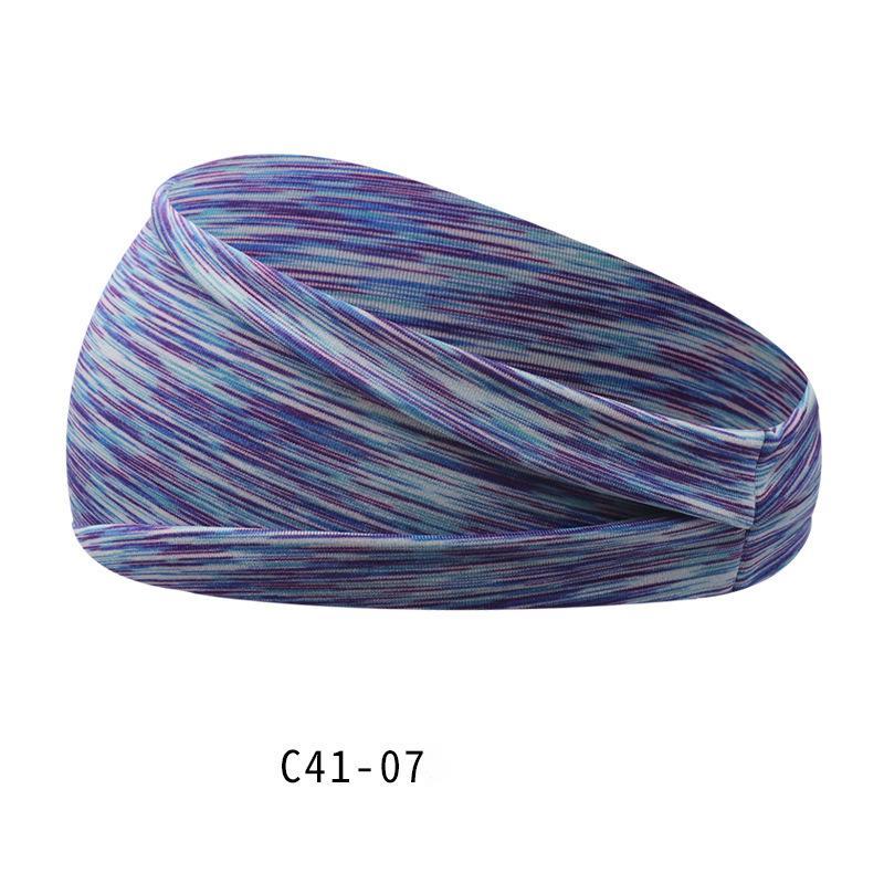 Bandeau absorbant la sueur couleur unie – Image 8