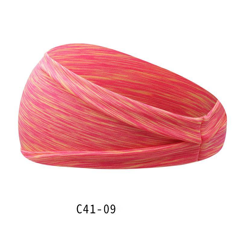 Bandeau absorbant la sueur couleur unie – Image 10