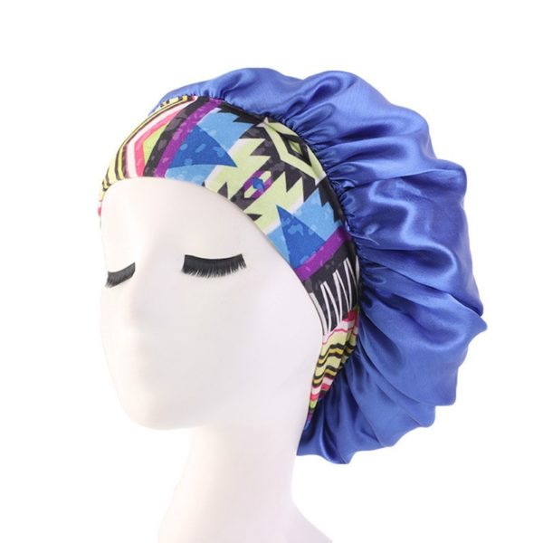 Bonnet de sommeil. Bonnet de couchage avec bandeau à larges bords. Bonnet de nuit pour femmes
