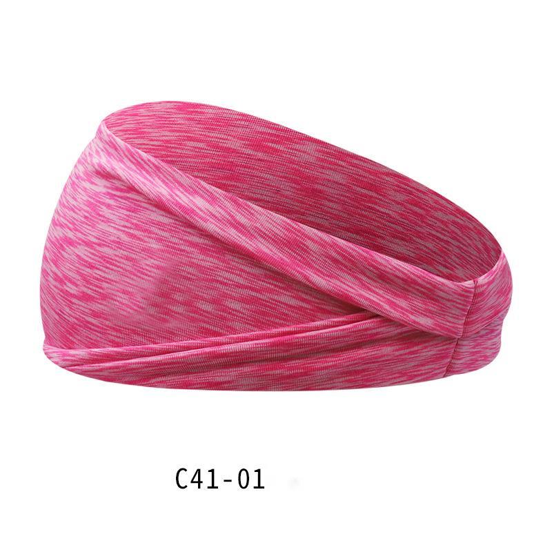 Bandeau absorbant la sueur couleur unie – Image 13