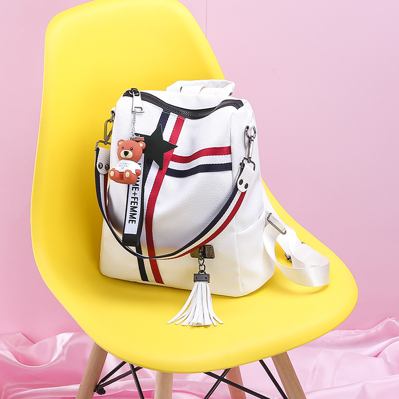 Sac à dos en cuir grande capacité pour femmes – Image 2