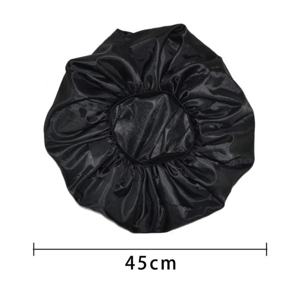 Bonnet de sommeil. Bonnet de nuit. Bonnet de couchage élastique pour femmes – Image 4