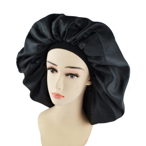 Bonnet de sommeil. Bonnet de nuit. Bonnet de couchage élastique pour femmes – Image 5