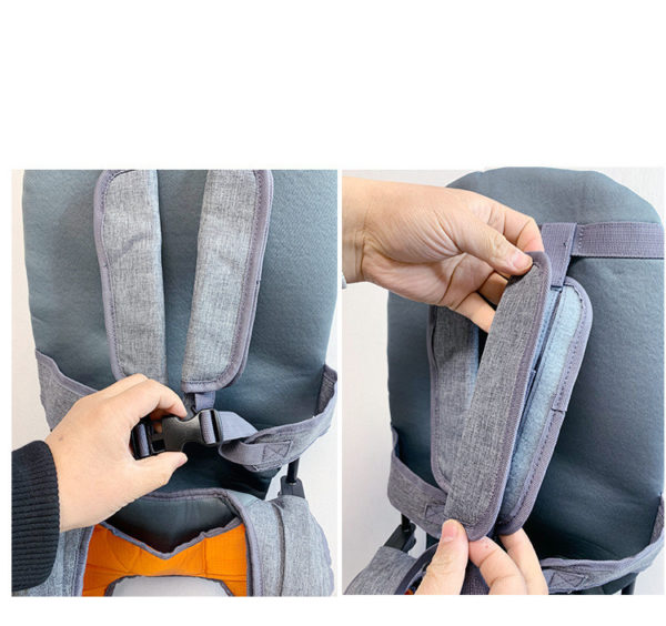Porte-bébé. Siège d'épaule à selle haute solide pour enfants. – Image 3