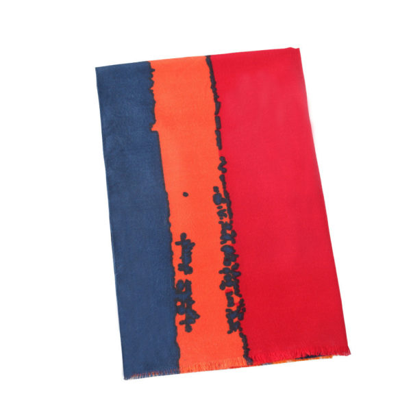 Foulard doubles faces en satin pour femmes – Image 5