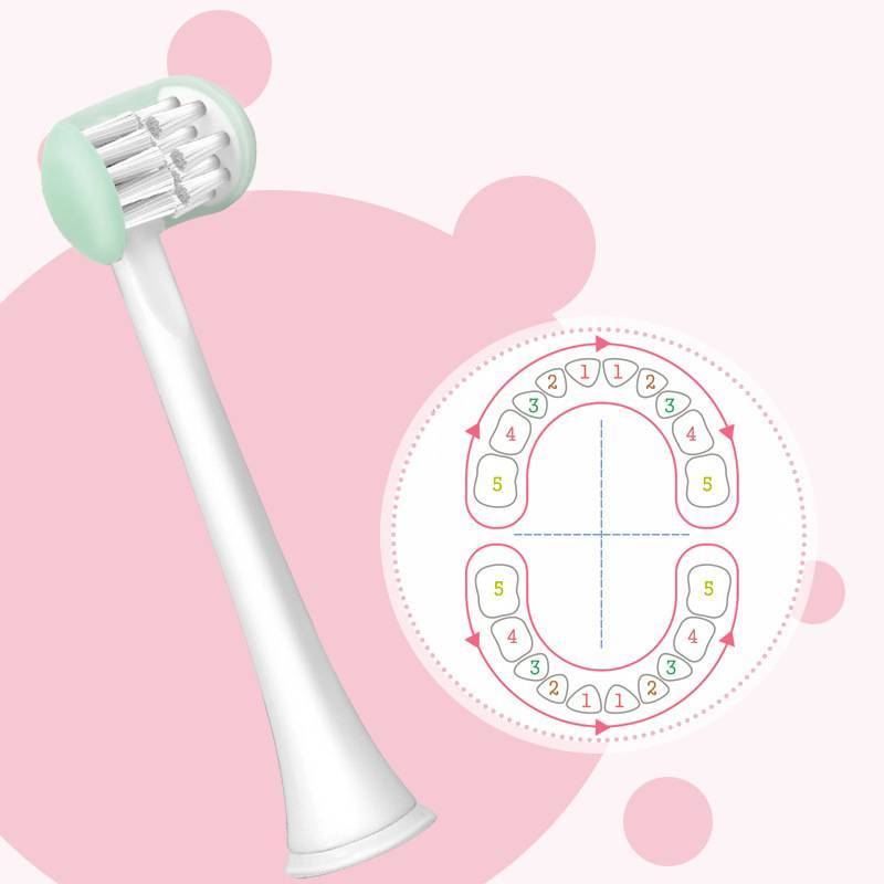 Brosse à dents électrique en forme de U pour enfants, chargement USB – Image 3