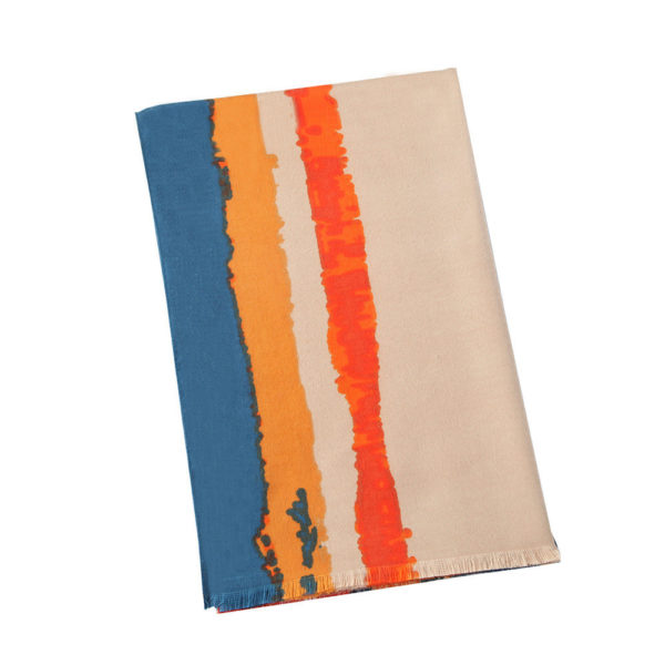 Foulard doubles faces en satin pour femmes – Image 7