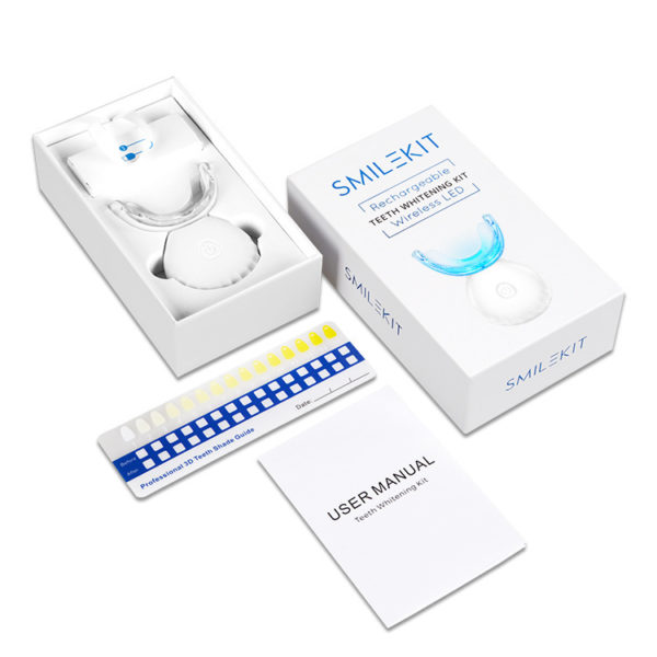 Kit de blanchiment des dents. Kit de charge. Kit d'instruments dentaires. Kit d'éclairage sans fil – Image 5